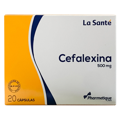 CEFALEXINA LA SANTE Cápsulas