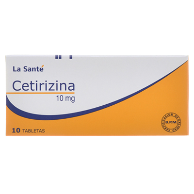 CETIRIZINA LA SANTE Tabletas
