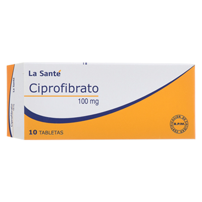 CIPROFIBRATO LA SANTÉ Tabletas
