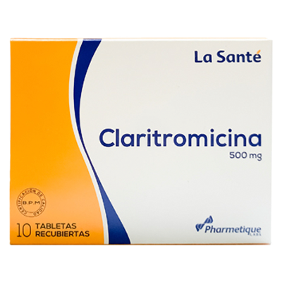 CLARITROMICINA LA SANTE Tabletas