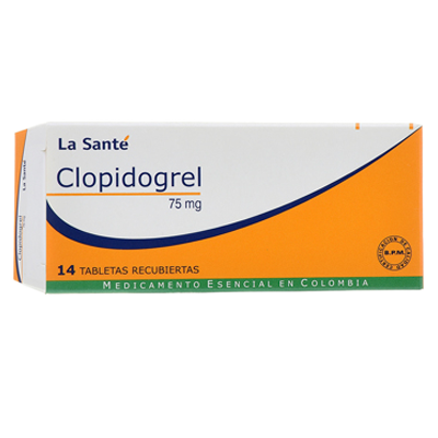 CLOPIDOGREL LA SANTE Tabletas recubiertas