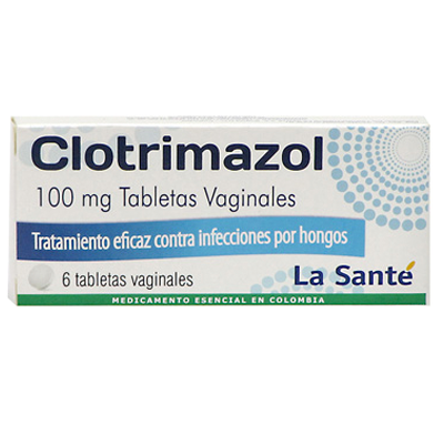 CLOTRIMAZOL LA SANTÉ Tabletas vaginales