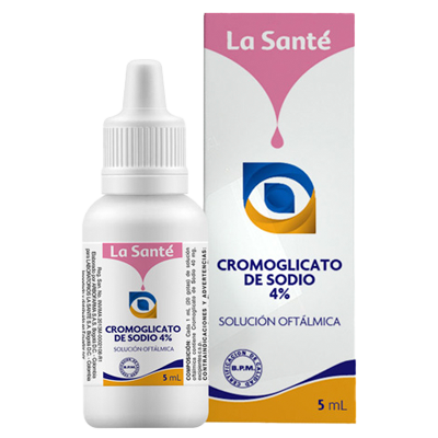 CROMOGLICATO DE SODIO 4% LA SANTE Gotas