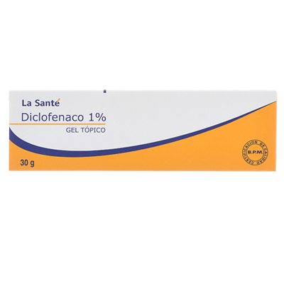 DICLOFENACO 1% GEL LA SANTÉ Gel