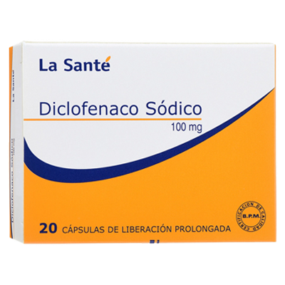 DICLOFENACO LA SANTÉ Cápsulas retard