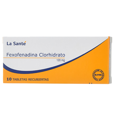 FEXOFENADINA LA SANTÉ Tabletas