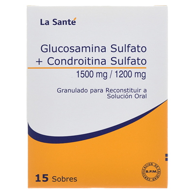 GLUCOSAMINA + CONDROITINA LA SANTÉ Sobres