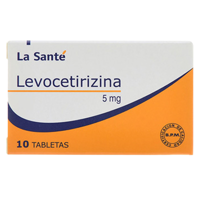 LEVOCETIRIZINA LA SANTÉ Tabletas