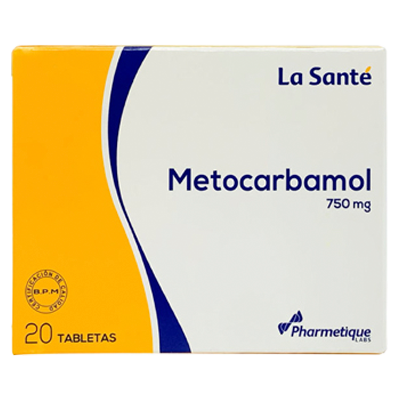 METOCARBAMOL  LA SANTE Tabletas