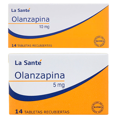 OLANZAPINA  LA SANTÉ Tabletas