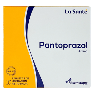 PANTOPRAZOL LA SANTÉ Tabletas recubiertas