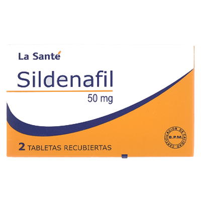 SILDENAFIL LA SANTE Tabletas recubiertas