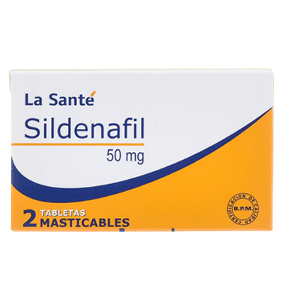 SILDENAFIL LA SANTE Tabletas masticables
