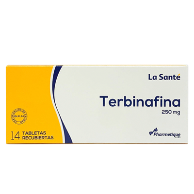 TERBINAFINA LA SANTÉ Tabletas recubiertas