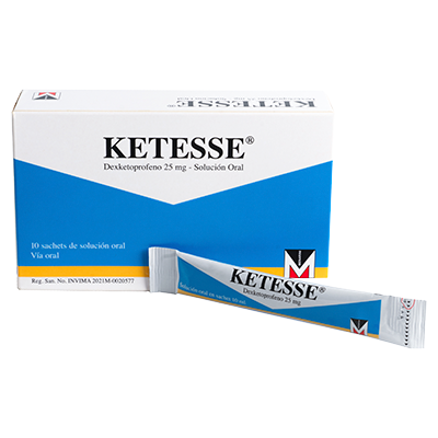 KETESSE 25 MG Solución oral