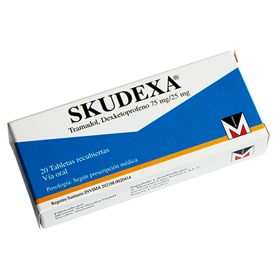 SKUDEXA 75 MG/25 MG Tabletas recubiertas