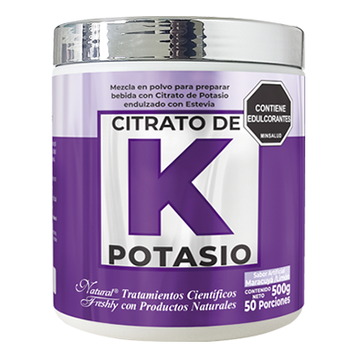 CITRATO DE POTASIO NATURAL FRESHLY® Polvo