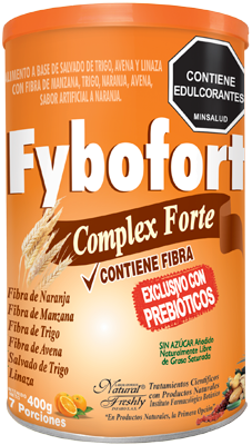 FYBOFORT COMPLEX FORTE PSYLLIUM Y PREBIOTICO Alimento en polvo