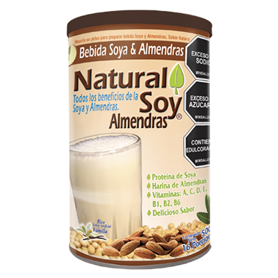 NATURAL SOY® ALMENDRAS Leche