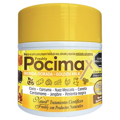 FRESHLY POCIMAX® BEBIDA DORADA GOLDEN MILK