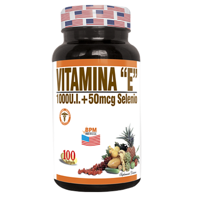 VITAMINA E 1000 U.I. + 50 MCG SELENIO NATURAL FRESHLY® Sofgels