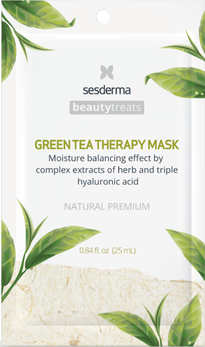 BEAUTY TREATS GREEN TEA THERAPY MASK Sachet