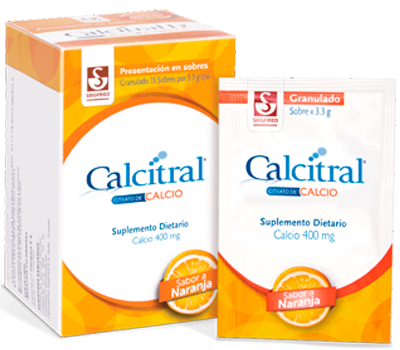 CALCITRAL Sobres