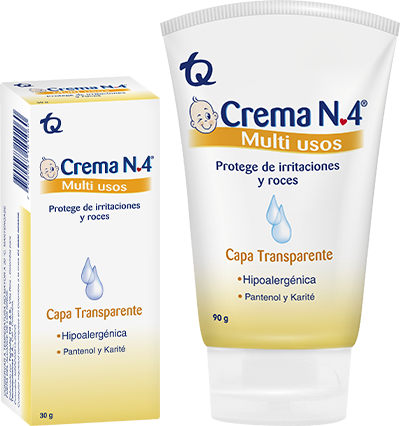 PANTENOL Y KARITÉ - CREMA NO. 4 MULTI USOS Crema