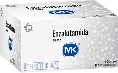 ENZALUTAMIDA Cápsula blanda