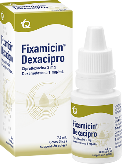 FIXAMICIN  DEXACIPRO Suspensión ótica