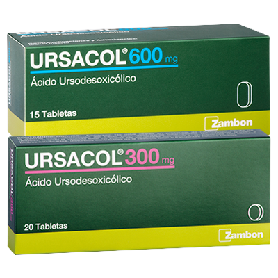 URSACOL 300 MG, URSACOL 600 MG Tabletas
