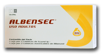 ALBENSEC ADULTOS Tabletas