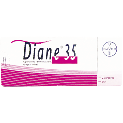 DIANE- 35 Grageas