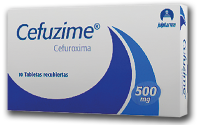 CEFUZIME 500MG Tabletas recubiertas