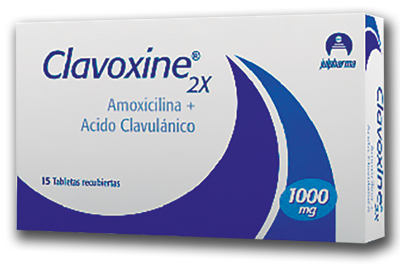 CLAVOXINE 2X Tabletas recubiertas