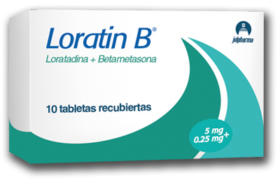 LORATIN B Tabletas recubiertas