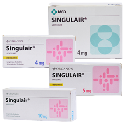 SINGULAIR Comprimidos masticables