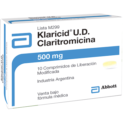 KLARICID U.D. Comprimidos de liberación modificada