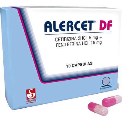 ALERCET DF Cápsulas