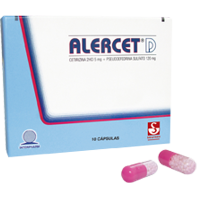 ALERCET - D Cápsulas