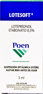 LOTESOFT Suspensión oftálmica