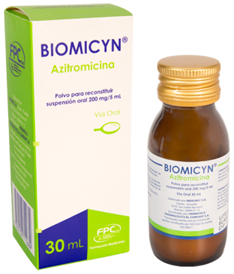 BIOMICYN Polvo para reconstituir