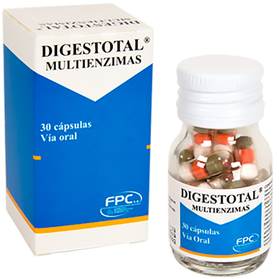 DIGESTOTAL MULTIENZIMAS Cápsulas