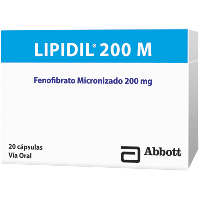 LIPIDIL 200 M Cápsulas