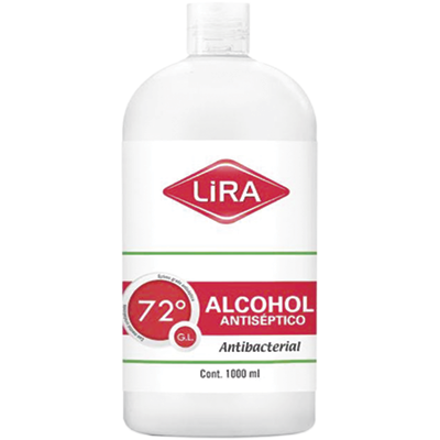 ALCOHOL ANTISÉPTICO LIRA Solución