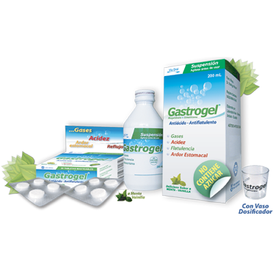 GASTROGEL Tabletas masticables