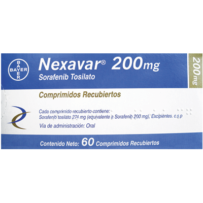 NEXAVAR Comprimidos recubiertos