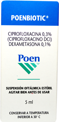 POENBIOTIC Suspensión oftálmica