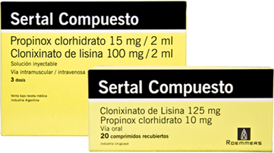 SERTAL COMPUESTO Comprimidos