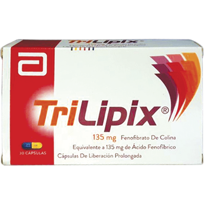 TRILIPIX Cápsulas de liberación prolongada